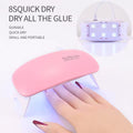 Mini Uv Led Nail Lamp Portable Gel Curing Lamp Pocket Size