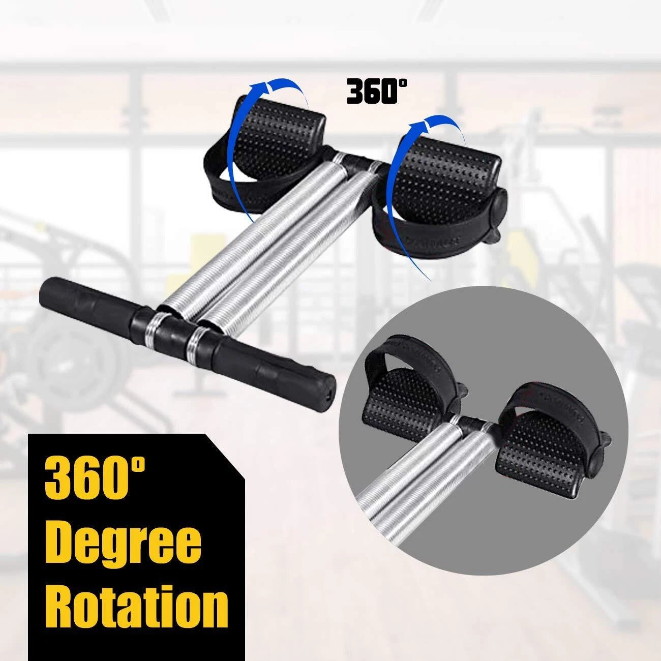 Tummy Trimmer Double Spring High Quality Resistance Trainer for Home Gym
