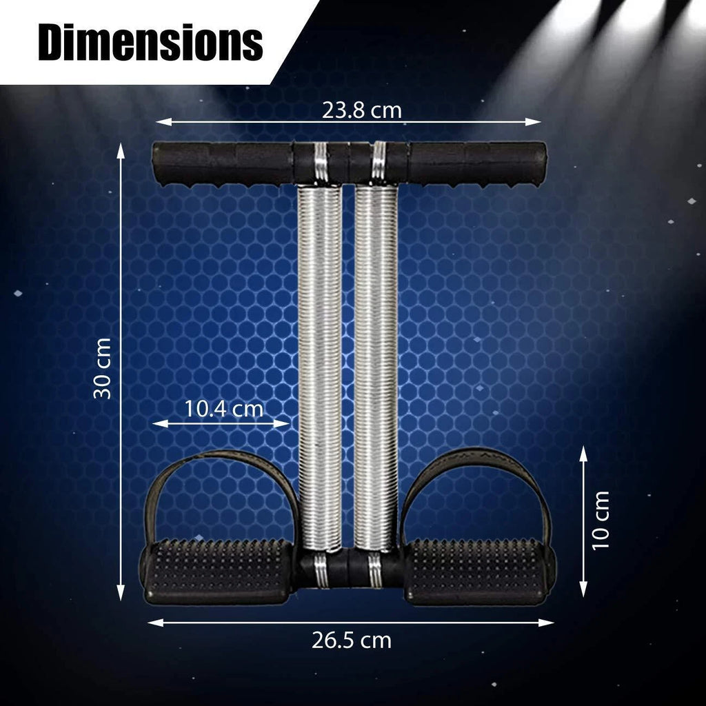Tummy Trimmer Double Spring High Quality Resistance Trainer for Home Gym